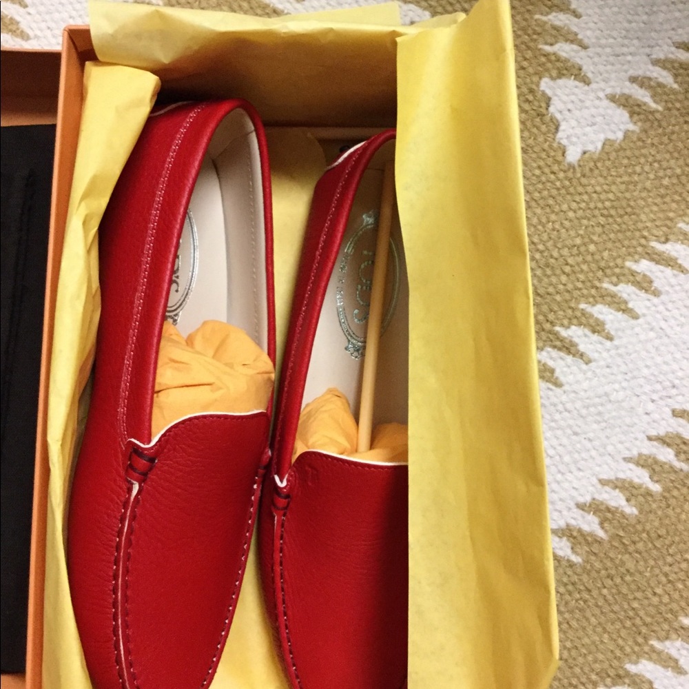 New never worn or tried Tod’s gommini shoes